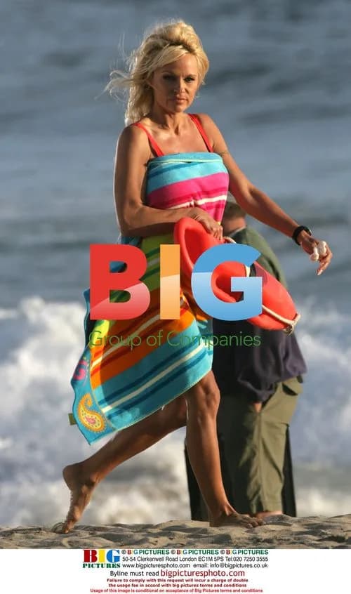 Pamela Anderson Baywatch Reenactment