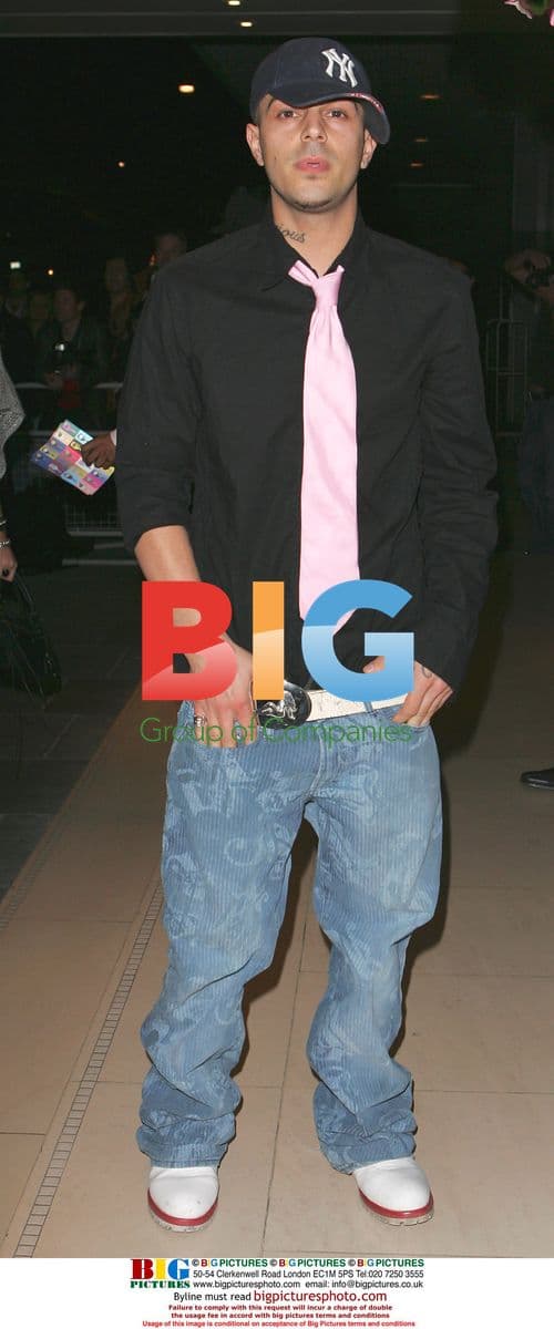 Richard "Abs" Breen at Pink Party in London