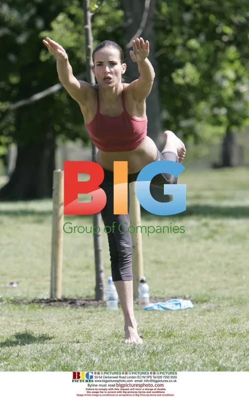 Sophie Anderton Workout in Hyde Park