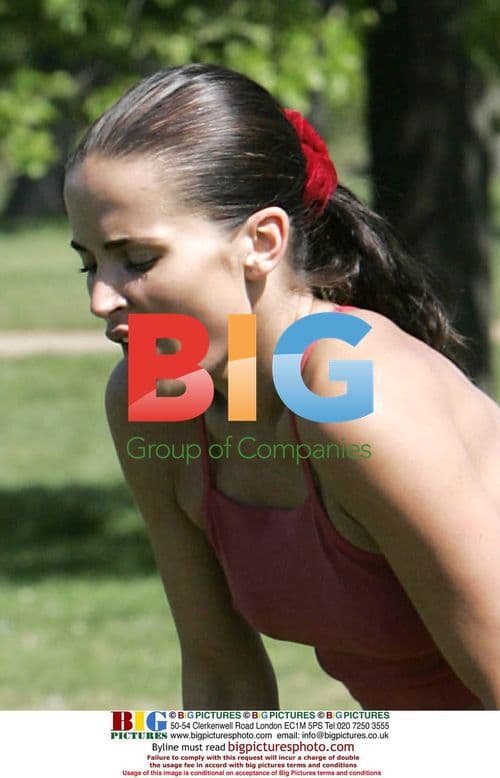 Sophie Anderton Works Out in Hyde Park