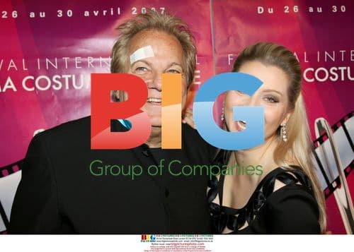 Massimo Garcia and Elena Lenina at Costumes and Fashion Festival