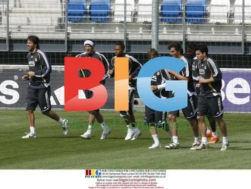 David Beckham Training Session