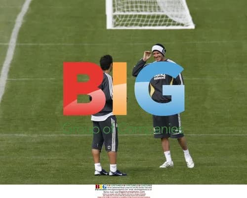 David Beckham Training Session