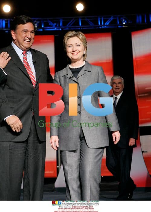 Richardson and Clinton Enter Democratic Debate