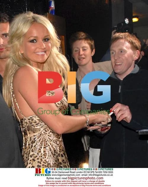 Jennifer Ellison at Glamour-Oke Party