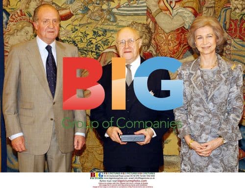 Rostropovich with Spanish Royalty