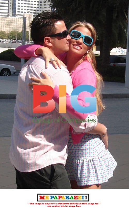 Katie Price and Peter Andre in Dubai