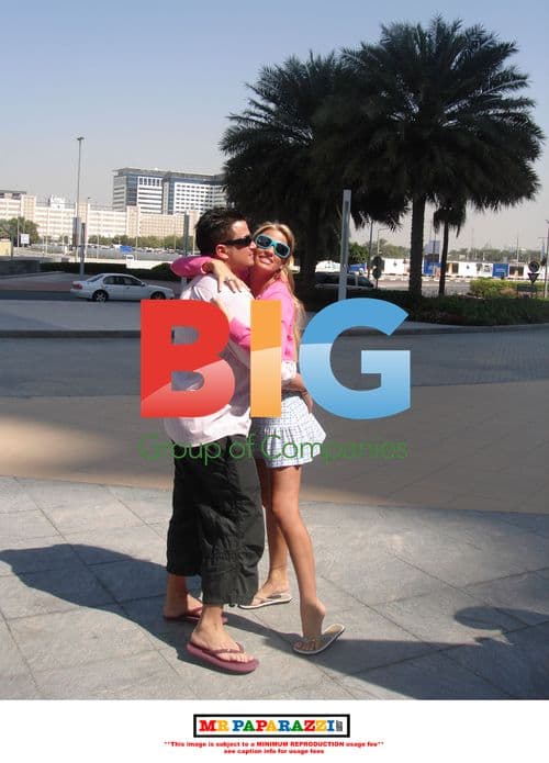 Katie Price and Peter Andre in Dubai