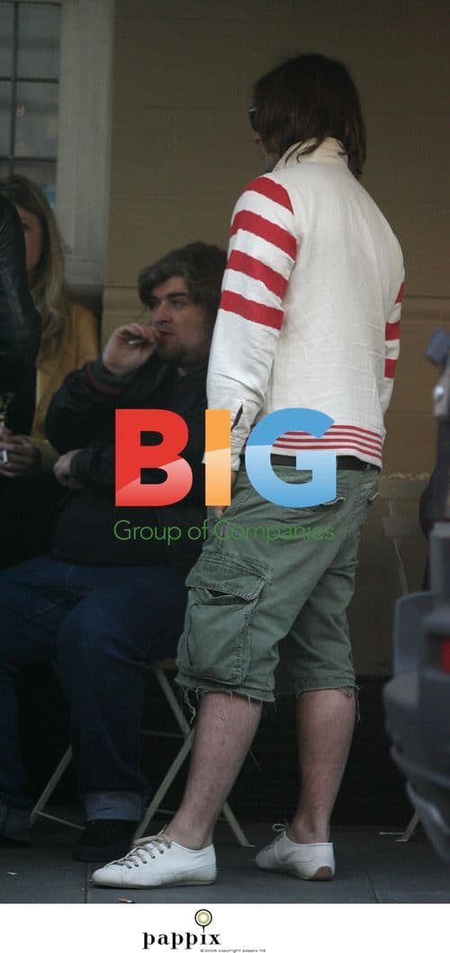 Liam Gallagher Relaxes with Brother Paul