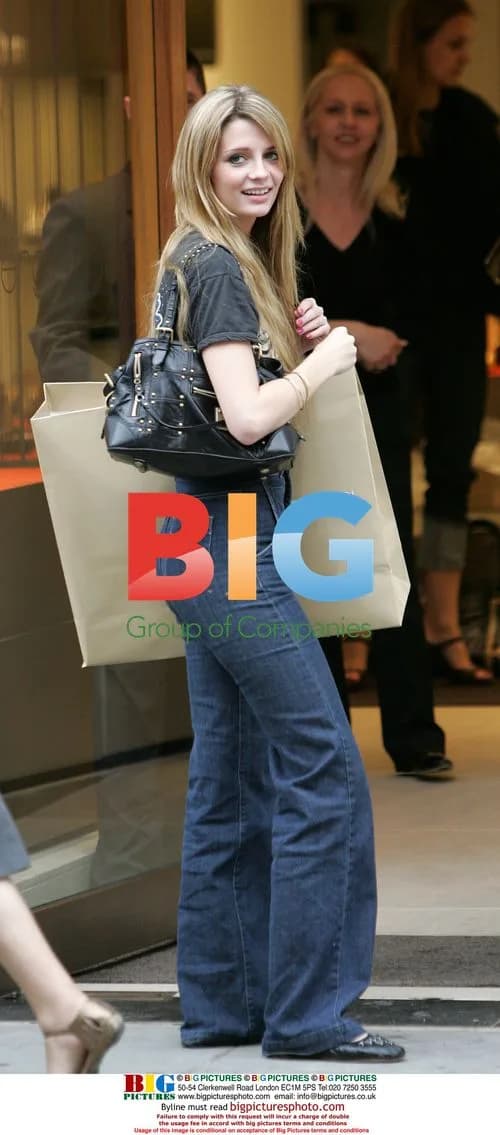 Mischa Barton out shopping in London