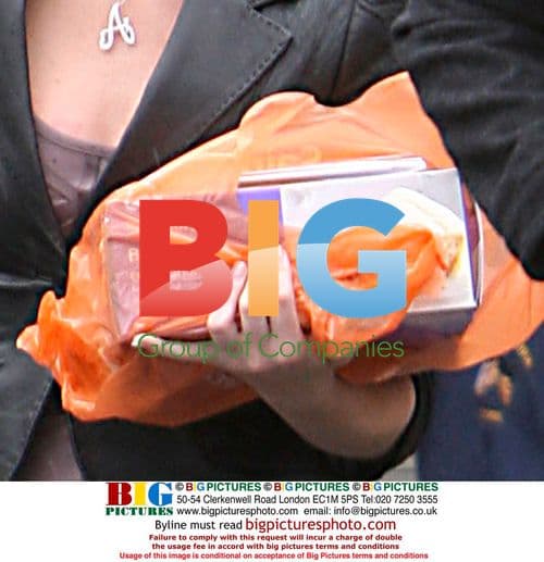 Peter Crouch and Abigail Clancy shopping in Manchester