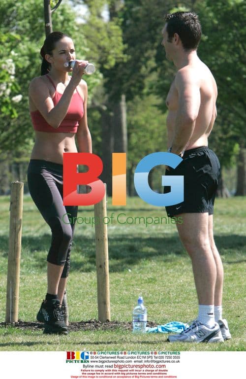 Sophie Anderton Workout in Hyde Park