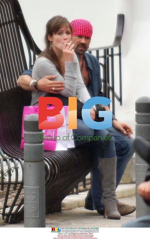 Colin Farrell Spotted in Positano, Italy