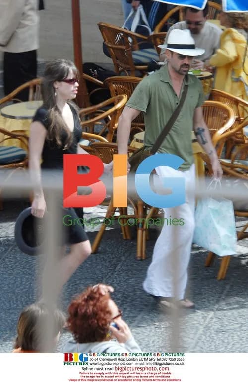 Colin Farrell Spotted on Holiday in Positano with Mystery Brunette