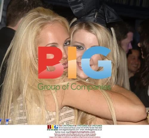 Footballers and Playboy Bunnies at PFA Awards After Party