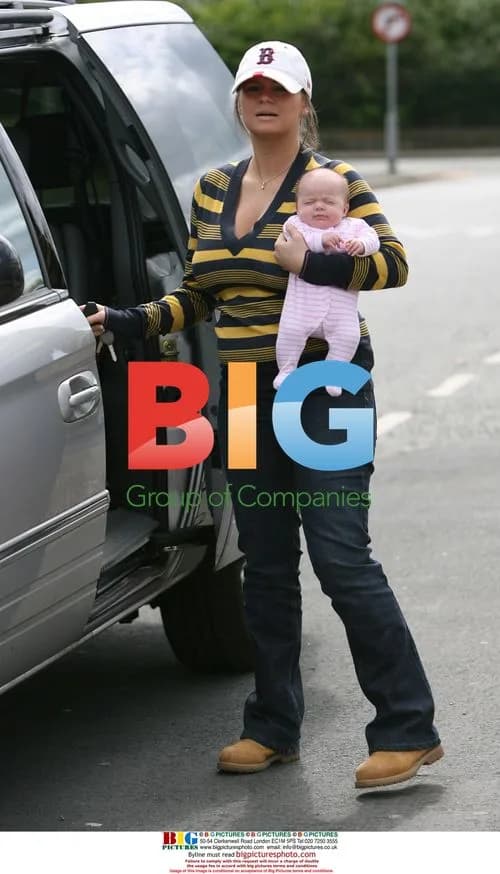 Kerry Katona and Husband Mark Croft Motorcycle Outing