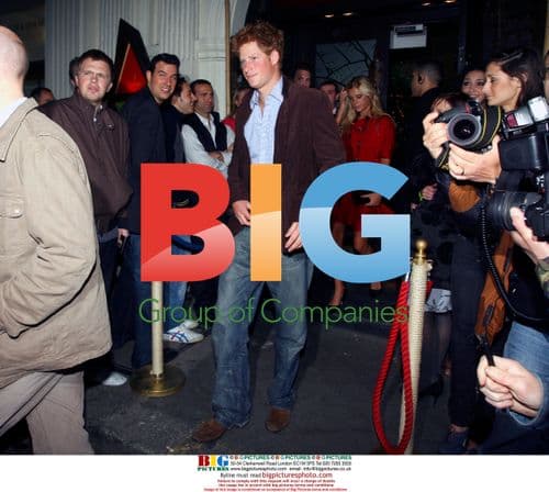 Prince William, Harry and Chelsy Davy at Harry's 'Going to Iraq' Party