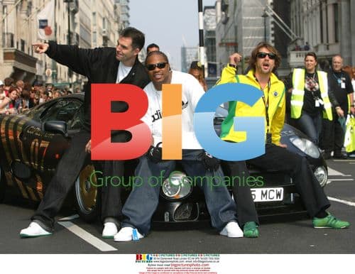 DJ Tim Westwod, Xzibit and Jay Kay at Gumball 3000 Rally