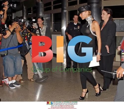 Victoria Beckham Arrives at LAX