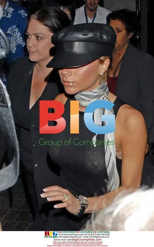 Victoria Beckham Arrives at LAX
