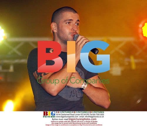Shayne Ward at Spring Fair in Dublin