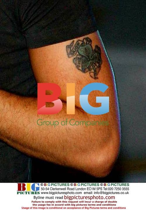 Shayne Ward's Tattoo Reveal at Spring Fair