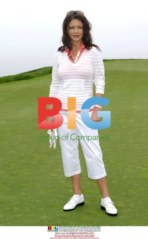 Catherine Zeta-Jones at 9th Annual Michael Douglas Golf Event