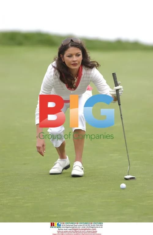 Catherine Zeta-Jones at Michael Douglas Golf Event