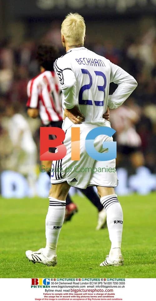 David Beckham's New Blonde Hair