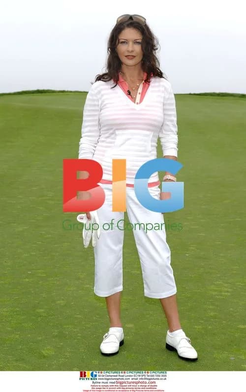 Catherine Zeta-Jones at Michael Douglas Golf Event