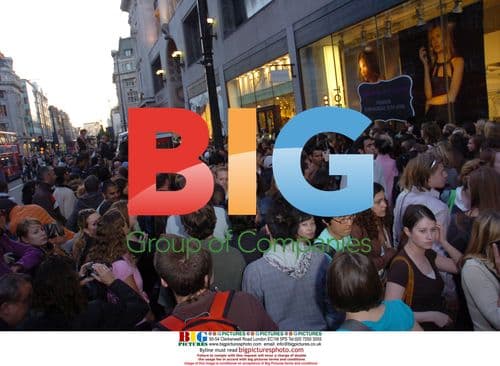 Kate Moss promotes new clothing line