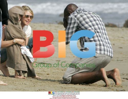 Heidi Klum and Seal Enjoy Family Day in Malibu