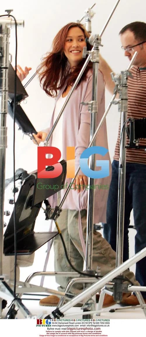 Singer Myleene Klass at Studio Photoshoot