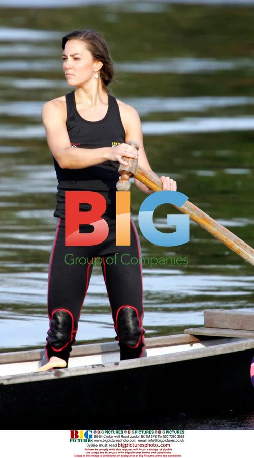 Kate Middleton and 'The Sisterhood' Training on the Thames
