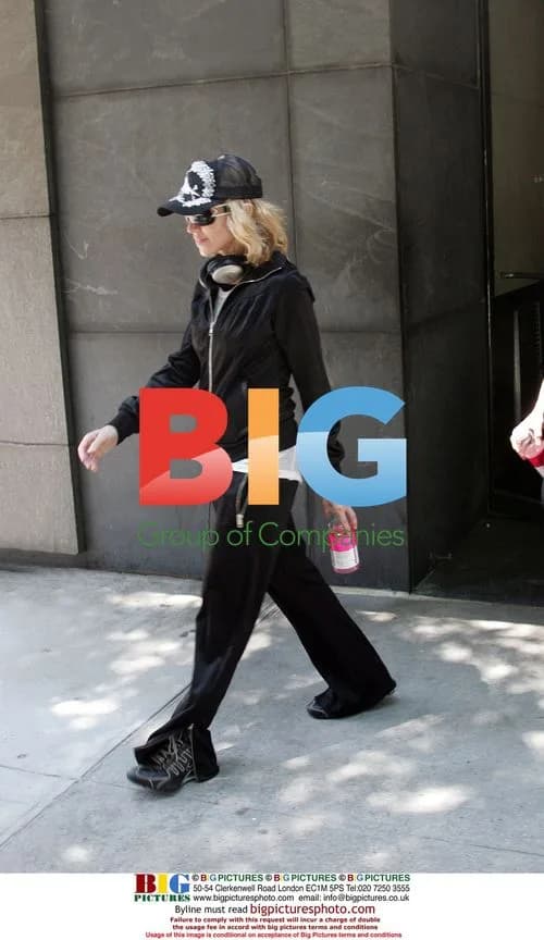 Madonna Leaving Gym in NYC