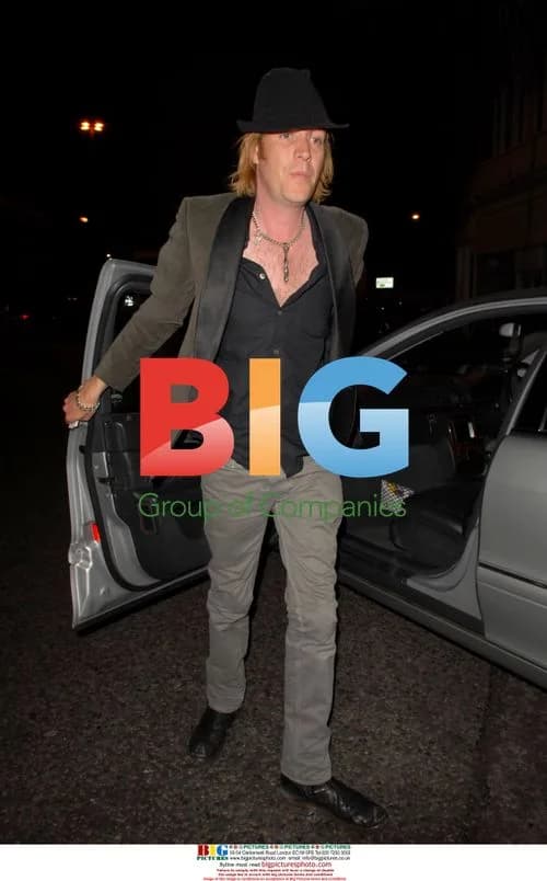 Rhys Ifans Arrives at Boujis Nightclub