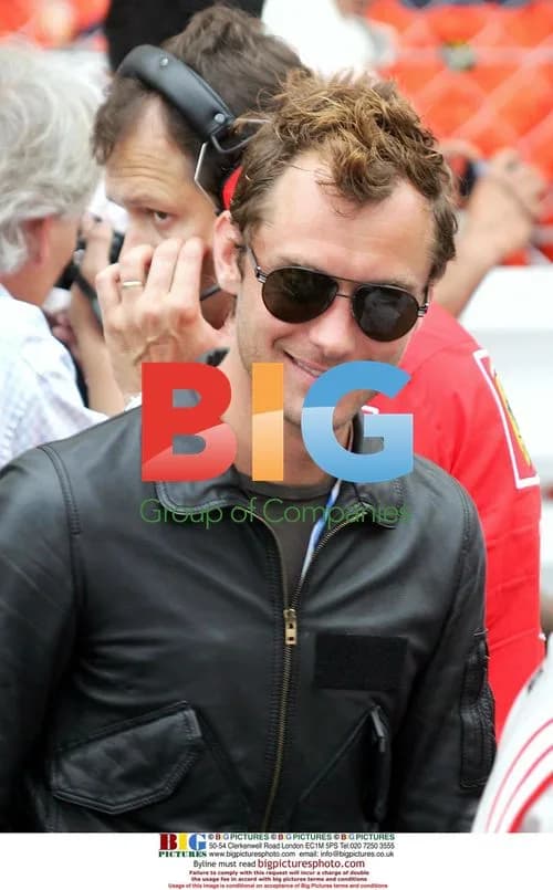 Jude Law at 2007 Monaco F1 Championship