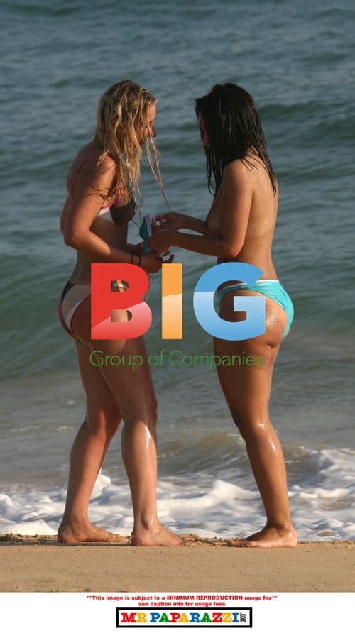 Big Brother's Shabnam Paryani on Portuguese Beach