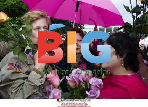 Cindy Sheehan and Susan Sarandon Protest in DC