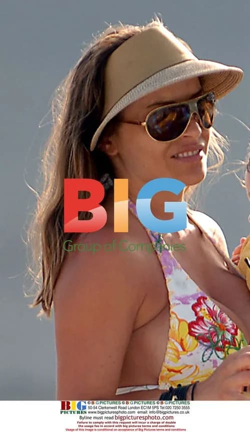 Frank Lampard and Elen Rives on Holiday in Spain