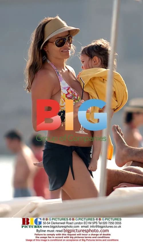 Frank Lampard and family on holiday in Spain
