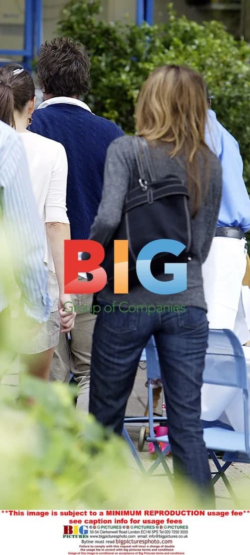 Hugh Grant and Jemima Khan Spotted at Lunch