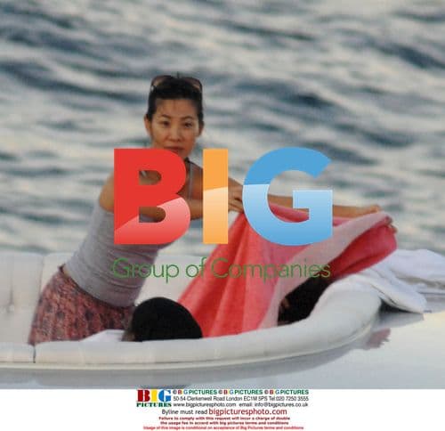 Mariah Carey on Roberto Cavalli's Yacht