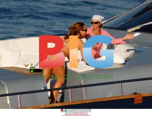 Mariah Carey on Cavalli's Yacht