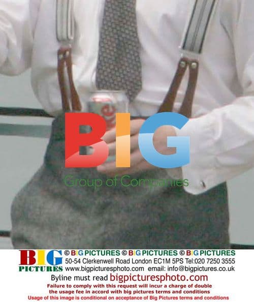 Daniel Radcliffe on set of "My Boy Jack"