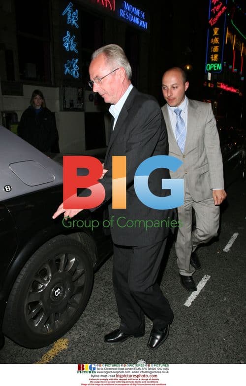 Manchester City's Eriksson and Shinawatra Seen Dining