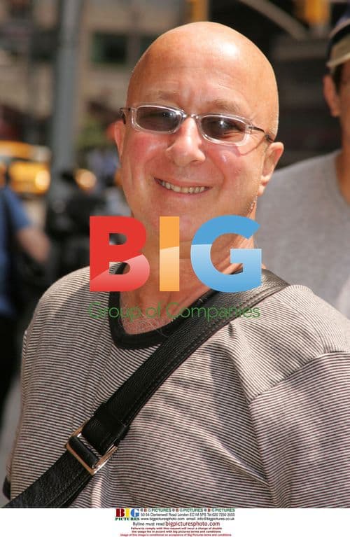 Paul Shaffer Arrives for 'The Late Show'