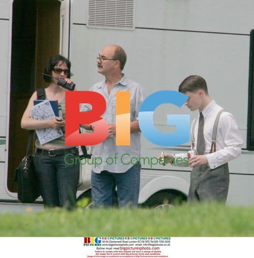 Daniel Radcliffe on the Set of "My Boy Jack"