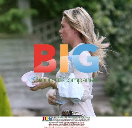 Abigail Clancy Spotted Returning Home