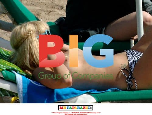 Peaches Geldof Topless Sunbathing